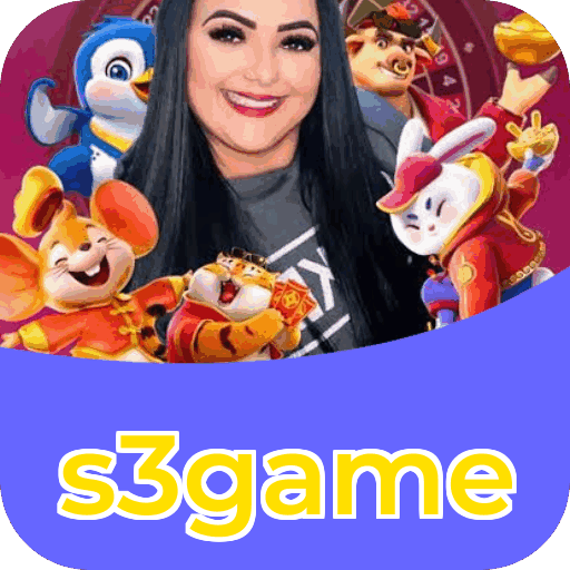 Plataforma s3game mostrando interface moderna, jogos certificados e recursos de segurança licenciados